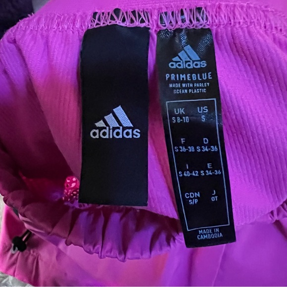 Adidas, Small size , pink athletic shorts . - Picture 2 of 14